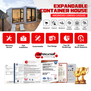 <span class=keywords><strong>Maison</strong></span> Modulaire Compacte à <span class=keywords><strong>Bon</strong></span> Prix, Villa 2-3 Chambres, <span class=keywords><strong>Maison</strong></span> Mobile Pliante 20ft 40ft, <span class=keywords><strong>Maison</strong></span> Conteneur Préfabriquée Extensible à <span class=keywords><strong>Vendre</strong></span> - Product Image 6
