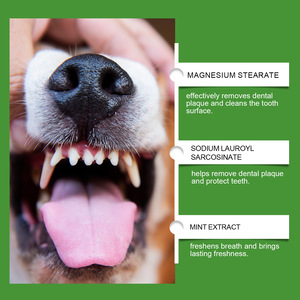 Polvo Limpiador Dental para Perros, Limpia Suavemente los Dientes, Elimina la Placa y el Sarro, Refresca el <span class=keywords><strong>Aliento</strong></span>, Mantiene el Color, Salud Bucal - Product Image 5