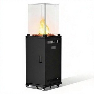 Chauffe-<span class=keywords><strong>terrasse</strong></span> extérieur moderne en acier, étanche au <span class=keywords><strong>gaz</strong></span> - <span class=keywords><strong>Chauffage</strong></span> efficace et portable pour jardin, cour, restaurant, <span class=keywords><strong>terrasse</strong></span> - Product Image 1
