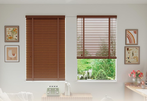 Persianas de Madera de Paulownia Directas de Fábrica, Persianas Venecianas de Madera de Tilo de Venta Caliente, Acabado Liso, Protección UV de Lujo, Sombreado - Product Image 2