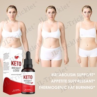 OEM Etiqueta Privada Keto gotas supresor del apetito orgánico vegano KETO gotas líquidas Keto dieta gotas
