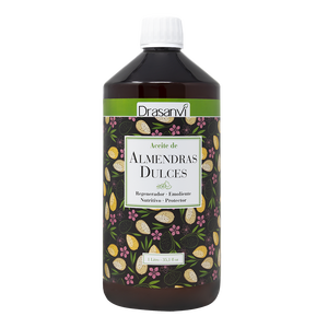 Huile de support liquide Drasanvi 1000 ml à l'amande douce, mélangée à de l'huile de rose musquée, d'avocat, d'argan, de noix de coco, de jojoba et d'olive - Product Image 1