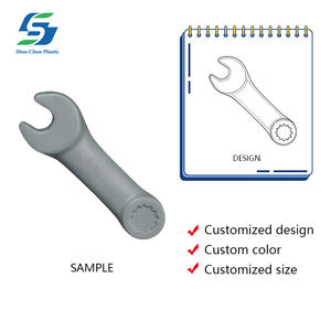 Groothandel Aangepaste Moersleutel Vorm Stress Bal Pu Foam Angst Reliëf Speelgoed Gedrukt Logo Mechanisch Gereedschapsontwerp Relatiegeschenk - Product Image 2
