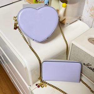 Sac à main de luxe de marque de créateur, sac bandoulière en cuir pour femme, portefeuille, sac messager, sac à l'épaule avec 2 pièces assorties - Product Image 3