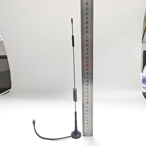 Antenne magnétique 4G, antenne fouet double bande 698 ~ 960Mhz avec base magnétique avec câble RG58 de 5M/16.4ft pour émetteur-récepteur de véhicule - Product Image 3