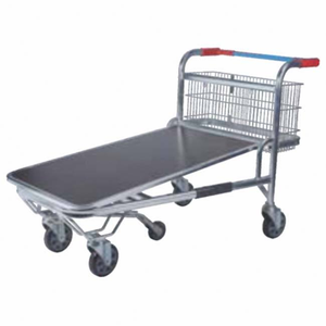 Yüksek kaliteli depo 500KG depolama çelik Platform kargo lojistik market arabası - Product Image 1