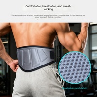 Ceinture de soutien lombaire et abdominale pour fitness, musculation et squats, à compression haute pression, robuste, pour hommes et femmes