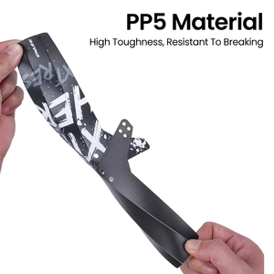 Bisiklet Ön Çamurluk Arka Anti Sıçrama Bisiklet Çamurluğu MTB Yol Bisikleti Çamur Kalkanı Ayarlanabilir Dayanıklı <span class=keywords><strong>BMX</strong></span> Katlanır Bisiklet Çamurluğu - Product Image 4