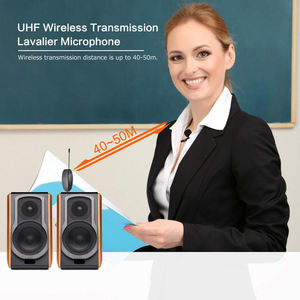 GAW-618 UHF micrófono <span class=keywords><strong>de</strong></span> <span class=keywords><strong>solapa</strong></span> inalámbrico, grabación <span class=keywords><strong>de</strong></span> voz para teléfono, cámara, <span class=keywords><strong>amplificador</strong></span> <span class=keywords><strong>de</strong></span> voz - Product Image 6