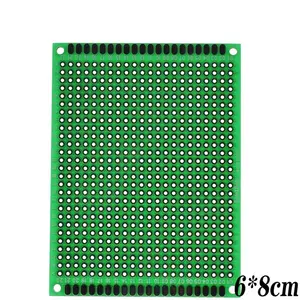 9x15 8x12 7x9 6x8 5x7 4x6 3x7 2x8 cm çift yan prototip Diy evrensel baskılı devre PCB kartı protokolü