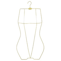Porte-maillots de bain en métal pour adultes, présentoir pour soutiens-gorge, lingerie et bikinis féminins, cintres renforcés antidérapants, robustes, modernes et de luxe pour vêtements