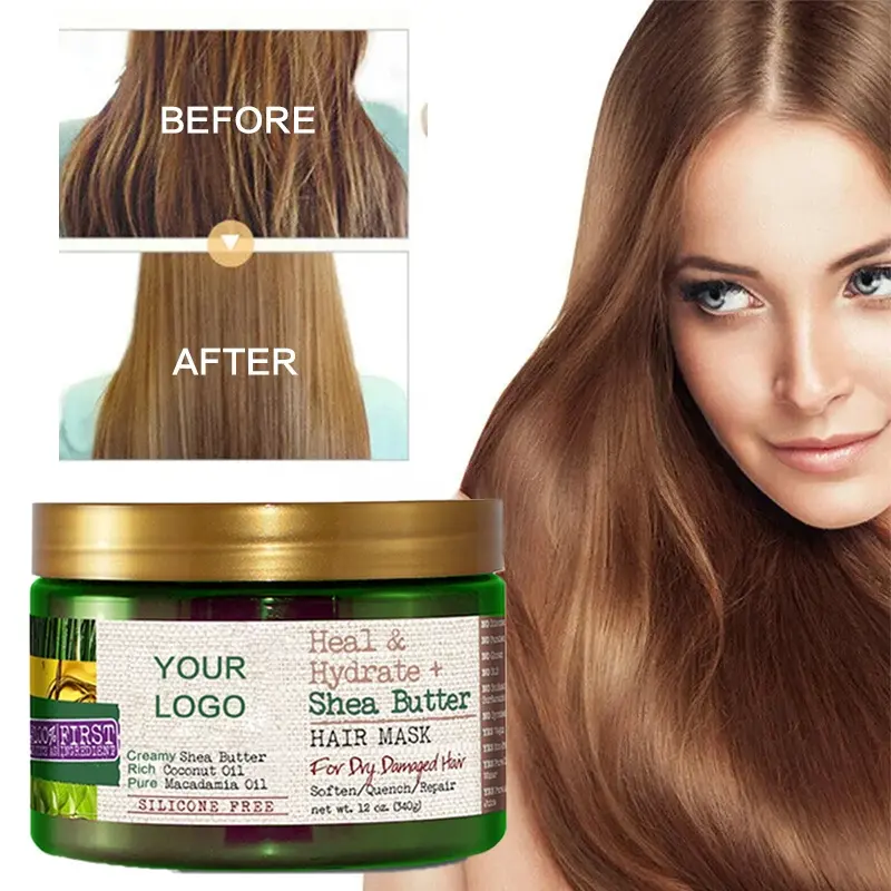 Magical 5 Giây Mặt Nạ Điều Trị Cho Tóc Sửa Chữa Chống Frizzy Sâu Mềm Điều Hòa Với Dầu Dừa Shea Butter Nhãn Hiệu Riêng