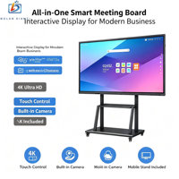 Tableau blanc interactif LCD 55 65 75 85 98 pouces 4K double OS pour salle de conférence et salle de classe