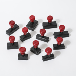 Boîtier <span class=keywords><strong>de</strong></span> tampon flash en plastique rectangulaire CB Series Atomic Stamp Shell compatible avec tampons en mousse photosensible rechargeables pour usage bureautique - Product Image 2