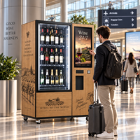 Distributeur automatique de vin en libre-service Winnsen pour aéroports, hôtels, centres commerciaux, vente au détail réfrigérée