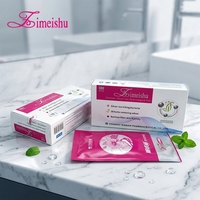 Protège-slip sans ailettes en coton biologique Zimeishu avec ions d'argent, contrôle des odeurs, santé gynécologique, certifié ISO-TUV, absorption modérée