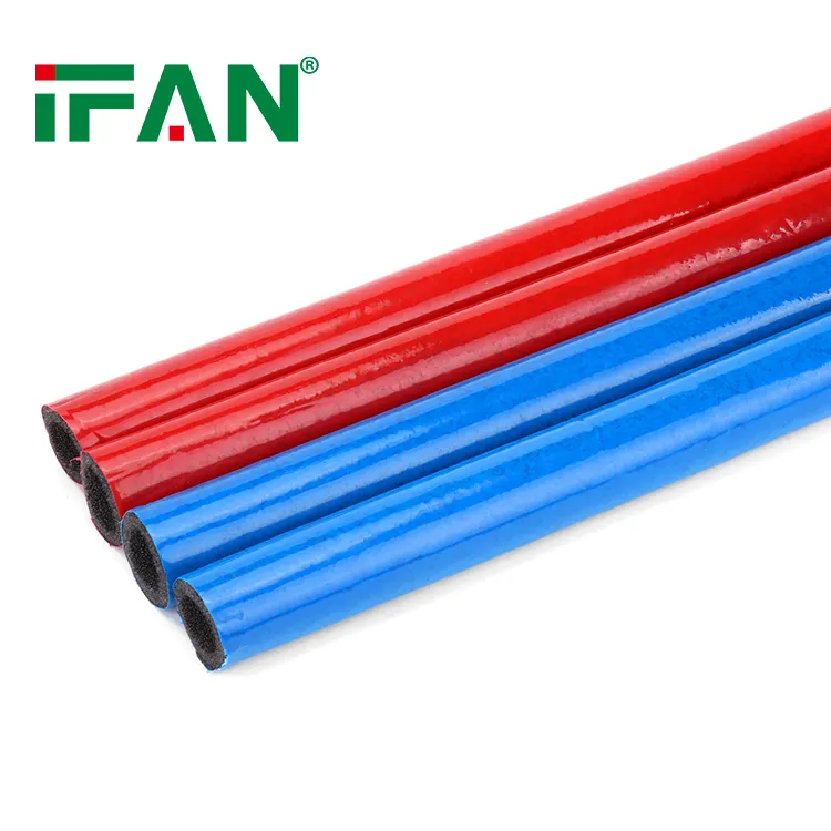 IFAN 방수 온수 단열 16-32MM 바닥 난방 Pex 거품 절연 파이프
