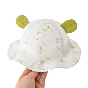 Chapeau de pêcheur d'été élégant pour bébés et jeunes enfants Chapeau de soleil fin et confortable pour bébé garçon et fille <span class=keywords><strong>Protection</strong></span> solaire - Product Image 5