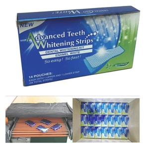 Gel Blanqueador Dental Personalizado Travel Advanced White 6% HP Sin Peróxido PAP, Tiras Blanqueadoras con Sabor a Menta Fresca, 14 Sobres - Product Image 6