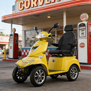 Powerful hill-climbing capability/1000W brushless motor/48Vclassic design with basket/suitable for disabled users Vista Quater-3 - Product Image 1