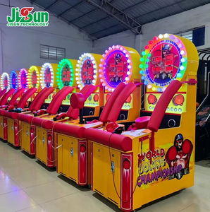 Machine de boxe d'arcade professionnelle de haute qualité, modèle Factory Boxing <span class=keywords><strong>Master</strong></span>, jeu d'arcade à cible compacte, à monnayeur, 1 joueur - Product Image 1