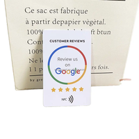 Impression Logo QR Code carte de visite NTG 213/215/216 13.56MHz NFC PVC Compatible Facebook Whatsapp Google examen étiquette RFID