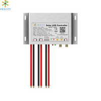 Contrôleur solaire MPPT SCC040B 18V pour éclairage public, avec pilote LED, étanche, surveillance en temps réel et variateur NBIoT