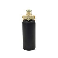 Bouteille d'eau isotherme à double paroi en acier inoxydable réutilisable, écologique, anti-fuite, 1000 ml (32 oz), avec logo personnalisé en couleur.