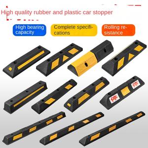 Tope <span class=keywords><strong>de</strong></span> Rueda para Estacionamiento, Resistente, con Longitud <span class=keywords><strong>de</strong></span> Borde <span class=keywords><strong>de</strong></span> 1.5 pies y Grosor <span class=keywords><strong>de</strong></span> Placa <span class=keywords><strong>de</strong></span> 50 mm, para Uso en Garajes - Product Image 2