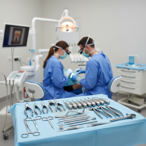 Ensemble de 29 pièces kit de pinces à extraction dentaire manuelle pour ascenseurs Instruments d'extraction chirurgicale en acier inoxydable de haute qualité CE - Product Image 3