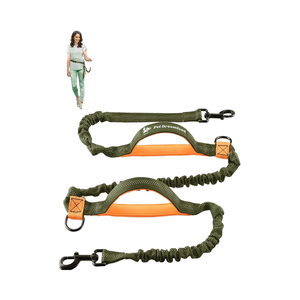 2025 Bestseller Taktische Hundeleine und Halsband mit Autosicherheitsgurt - für Wandern & Sicherheitstraining - Product Image 1