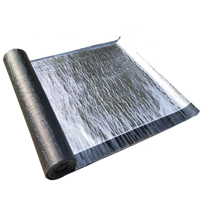 self-adhesive Elastic Modified Asphalt Waterproof Coiled Material Bitumen Waterproofing Membrane Uv Resistant