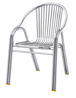 Siège Constructiconfortable et durable de haute qualité à bon prix Caractéristiques faciles à nettoyer Salle à manger intérieure Chaise de salle à manger en acier inoxydable