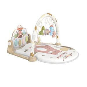 Nuevo diseño, alfombrilla de gimnasio para actividades de bebé, alfombrilla de gimnasio para jugar, patear y tocar <span class=keywords><strong>Piano</strong></span>, estante de <span class=keywords><strong>Fitness</strong></span>, juguete educativo suave y temprano para juguetes de bebé - Product Image 1