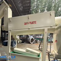 Machine de recyclage automatique de films plastiques PP PE, machine industrielle de recyclage de plastique, machine de lavage de déchets plastiques
