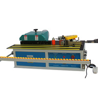 Nouvelle machine à travailler le bois, petite machine à chantourner les bords, machine à chantourner les bords avec application automatique de colle et découpe de ruban