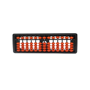 Spillbox 13 Rods Brown Lightweight Educational Plastic Abacus Math Counting <b>Tool</b> for Kids Students School Classroom Learning Aid - Product Image 1