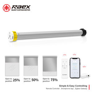 Рулонные жалюзи, затеняемый двигатель, современный свет, серое французское окно, юбилейные торшлаги, 240 В, постоянного тока, роликовые жалюзи - Product Image 4