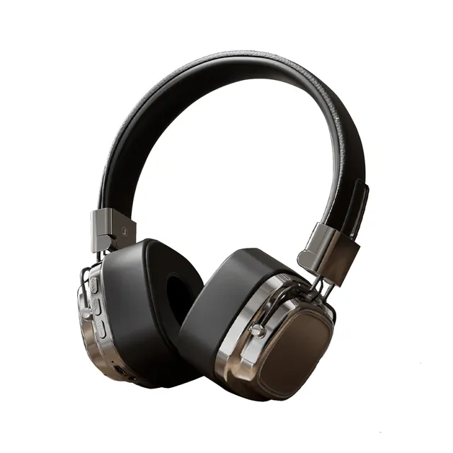 New Retro On Ear Headphones Wireless BT Headset DJ Stereo Sounds 5.3 Foldable Music Gaming Earphone