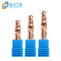 Foret CNC Jinchuan haute vitesse haute vitesse HRC55 acier au tungstène dur à tige droite 2.0-12mm avec support ODM/OEM