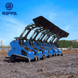 Pengiriman gratis Skidsteer Euro 5 CE EPA Multi fungsi Mini Skid Steer Loader untuk dijual - Product Image 1