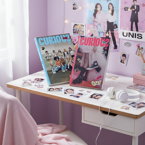 Photocards de K-Pop UNIS, CURIOUS, Primer Sencillo, Photobook de 84 Páginas, Póster Plegable, Ídolo Coreano Famoso, Publicación Electrónica - Product Image 3