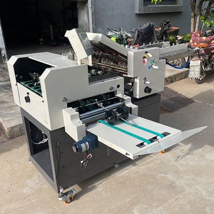 2025 thiết kế mới nhất tự động công nghiệp quảng cáo lớn tờ rơi 1/2 1/4 cuốn sách giấy văn phòng giấy chéo gấp máy - Product Image 5