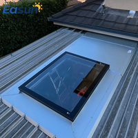 Store vertical motorisé électrique rétractable en alliage d'aluminium pour fenêtre et lanterneau, avec moustiquaire magnétique anti-insectes, LED 5