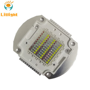 数据表多色红色蓝色绿色白色WRGB 4in1 12W 40W 80W 100W COB大功率<span class=keywords><strong>120W</strong></span> RGBW <span class=keywords><strong>led</strong></span>芯片，用于舞台灯