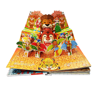 Sách In Hình Lễ Hội Thú Vị Cho Trẻ Em Theo Yêu Cầu Chất Lượng Cao Bán Chạy Mẫu Miễn Phí Sách Bật Lên Ma Thuật - Product Image 2