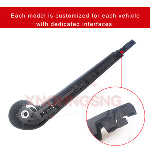 Pour Morris Garages MG ROEWE <span class=keywords><strong>Marvel</strong></span> X : support de bras d'essuie-glace arrière, lame d'essuie-glace, lame de dégivrage et de nettoyage de vitres - Product Image 5