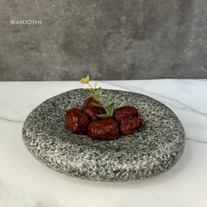 Assiette alimentaire en grès glaçure mate de haute qualité essayez 6 8 10 pouces vaisselle Vajilla événements traiteur assiette en céramique de Restaurant mat - Product Image 3