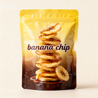 Pochette personnalisée OEM ODM avec fermeture éclair pour fruits secs, banane, citrouille, pêche, durian, chips de mangue, sac en mylar refermable