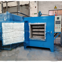 HCS kotak industri jenis Oven perawatan panas Tempering untuk pisau peralatan makan